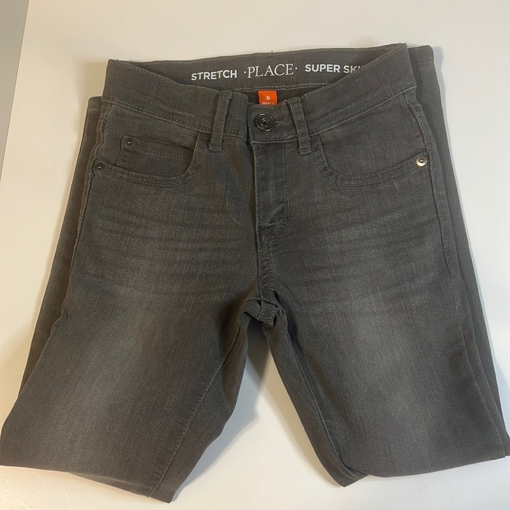 Boys grey pants size 6